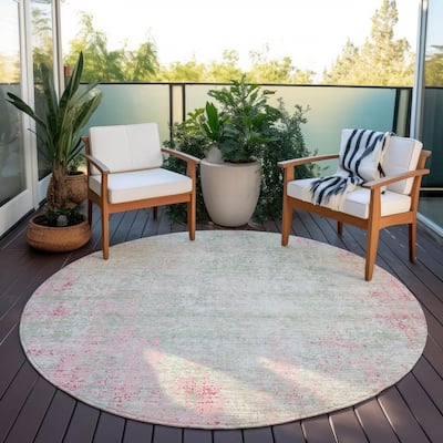 Machine Washable Indoor/ Outdoor Chantille Rug