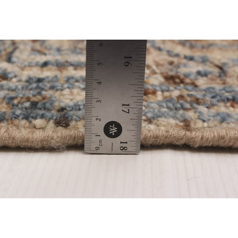 ECARPETGALLERY Hand-knotted Jules Serapi Tan Wool Rug - 8'0 x 9'9