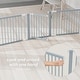 preview thumbnail 14 of 27, Baby Playpen & Baby Gate for Toddler and Babies, Foldable Wooden Large Shape Playpen with Locking Gate by Comfy Cubs