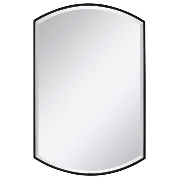 slide 2 of 5, Uttermost Shield Shaped Iron Mirror