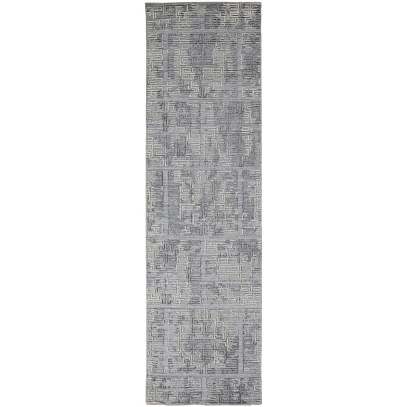 Xuta Abstract Modern Woven Durable Area Rug By HomeRoots - 10' Runner