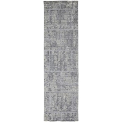 Xuta Abstract Modern Woven Durable Area Rug By HomeRoots - 10' Runner