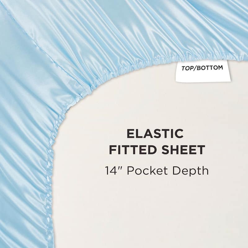 Juicy Couture Silky Satin Sheet Set