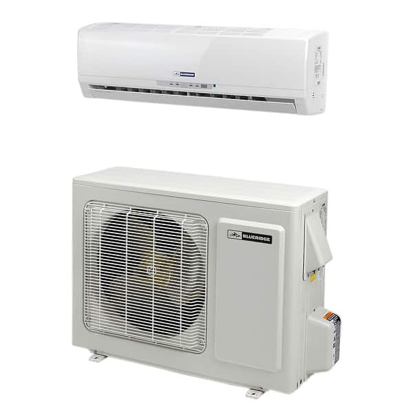Shop Blueridge 24 000 Btu Single Zone Ductless Mini Split Kit Overstock 18656217