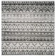 preview thumbnail 64 of 67, SAFAVIEH Adirondack Mina Moroccan Boho Rug 6' Square - Ivory/Charcoal - Square