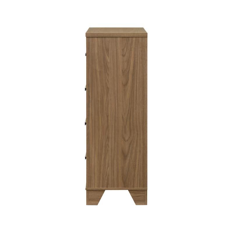 Furniture of America Nyess Modern Chestnut Brown Wood 4-Drawer Chest