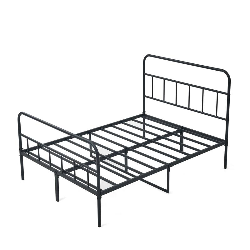 iron bed frame, metal bed frame, wrought iron bed frame, platform bed frame, canopy bed frame