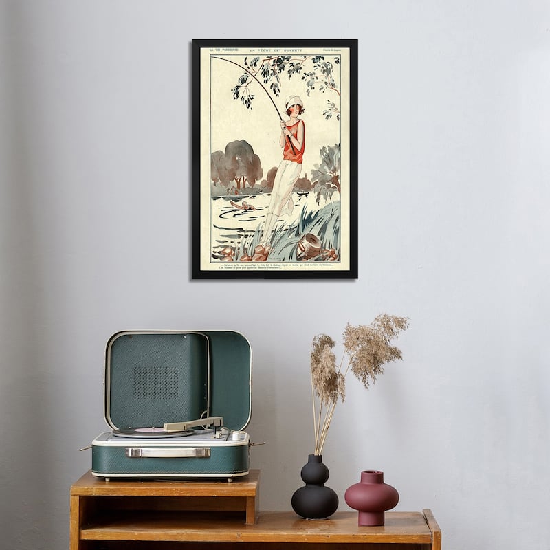1924 La Vie Parisienne Magazine Plate Premium Framed Poster by The Advertising Archives