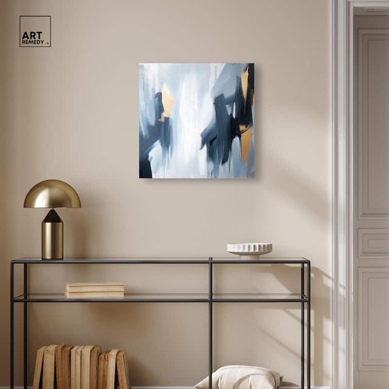 Contained Gesture I Canvas by Art Remedy, Gallery Wrapped