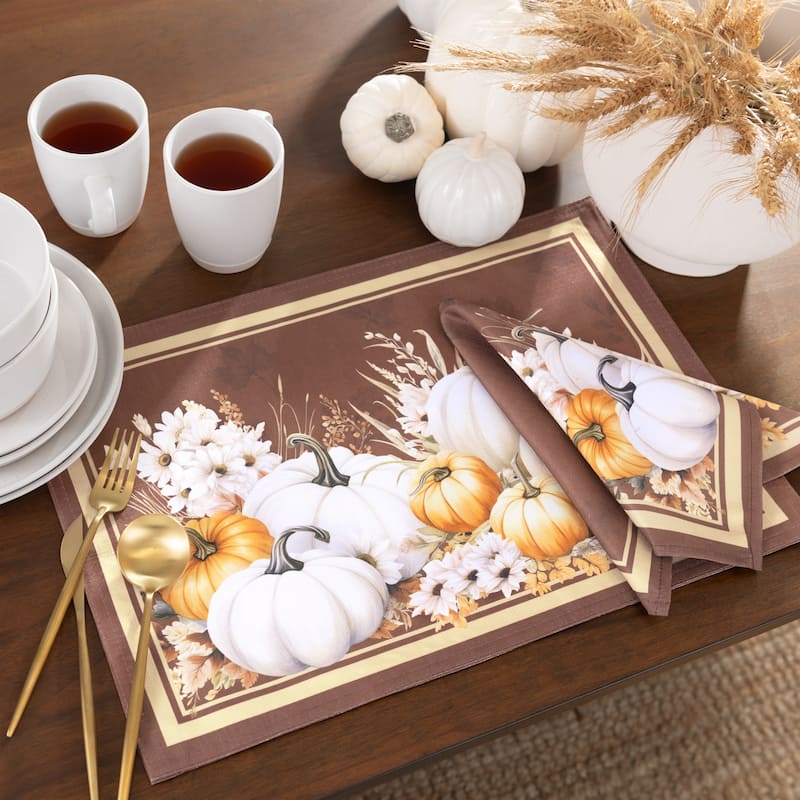 Wheatland Harvest Fall Placemats, Set of 4