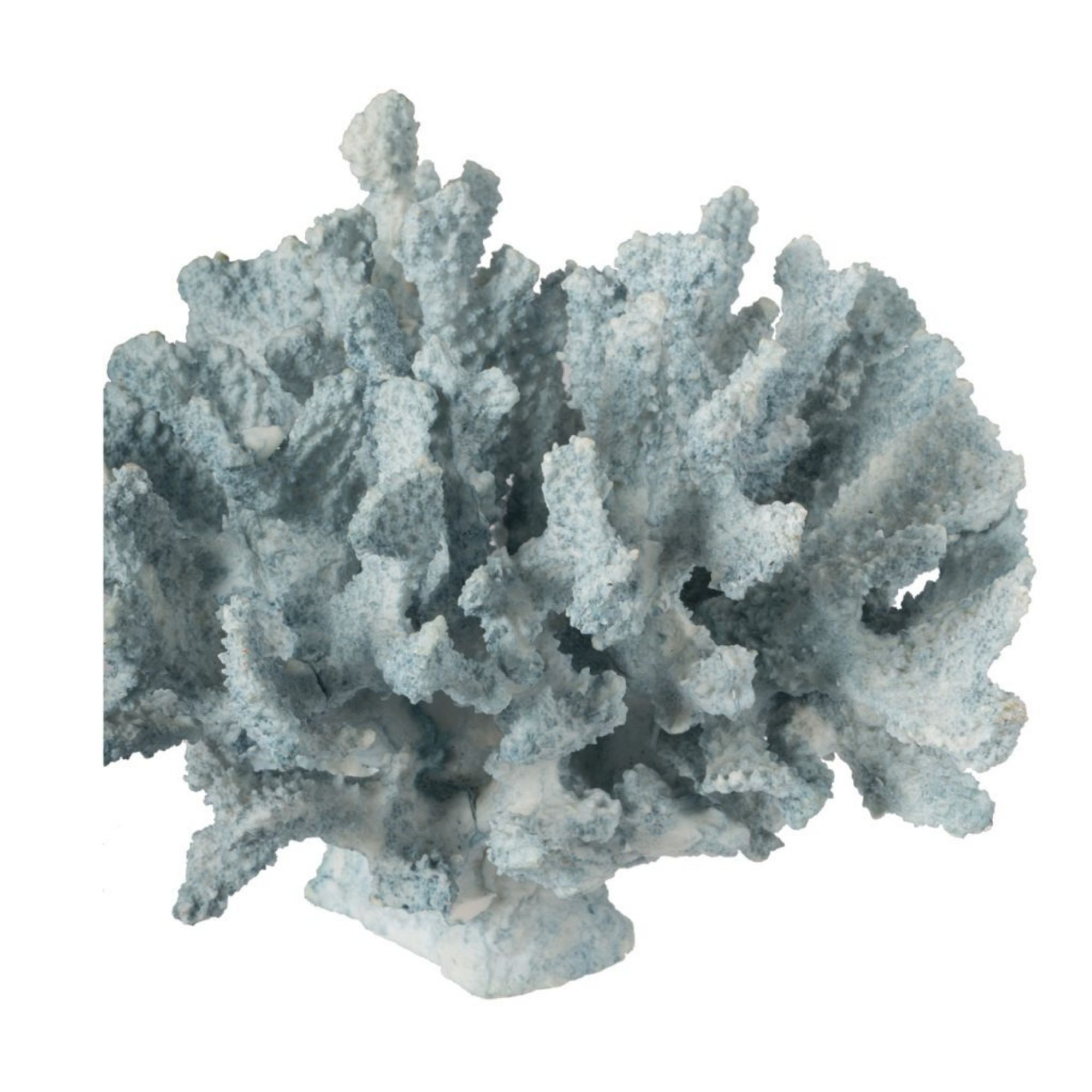 A ＆ B Home 10.5 Blue Faux Coral Accent Decor