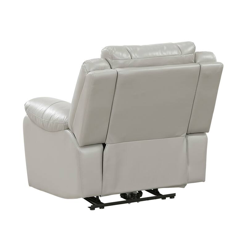 Ridge 40" Faux Leather Power Recliner - LED and Charging Ports