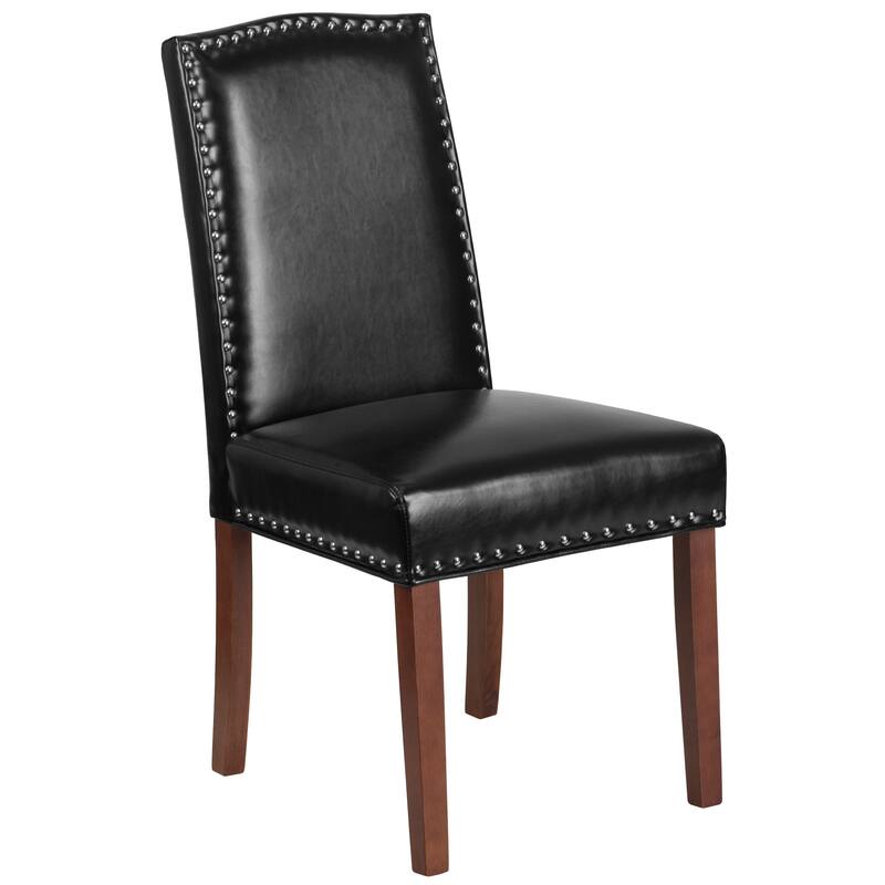 Parsons Chair with Silver Nailhead Trim (Set of 2)