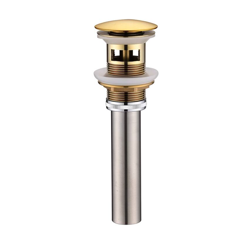 DORNBERG B007A Pop Up Bathroom Sink Drain with Overflow