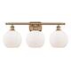 Option Brushed Brass / Matte White