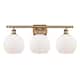 Option Brushed Brass / Matte White