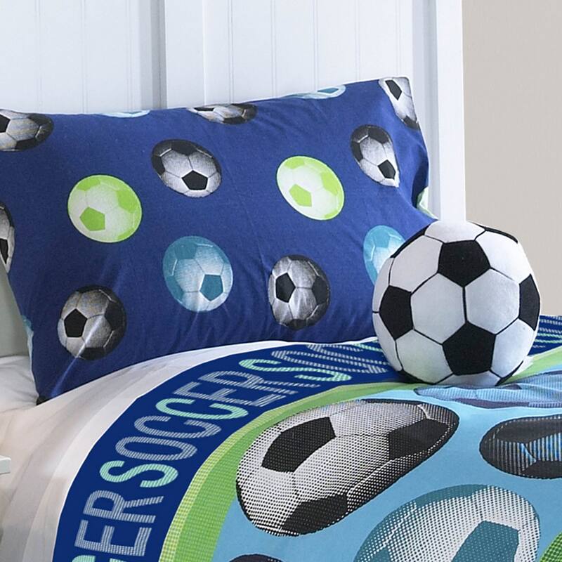 Riverbrook Home Soccer League 4 Piece Comforter Set