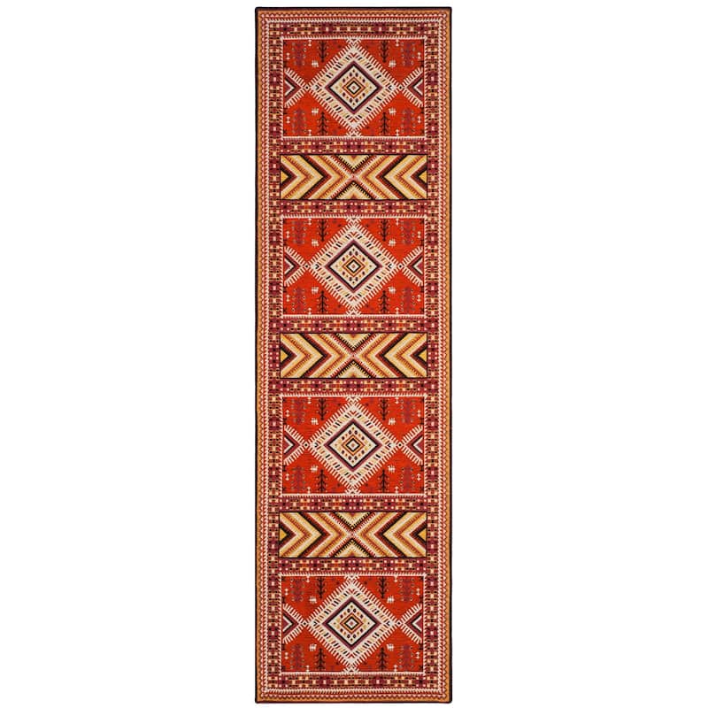SAFAVIEH Classic Vintage Boho Rozeta Oriental Cotton Rug