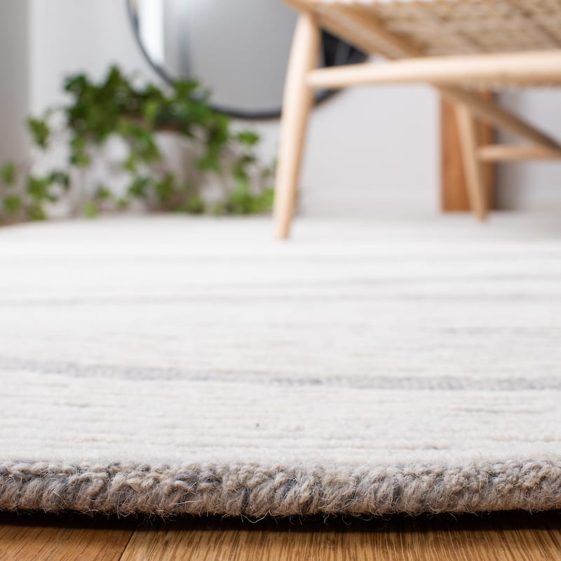 SAFAVIEH Handmade Metro Annarosa Modern Abstract Wool Rug