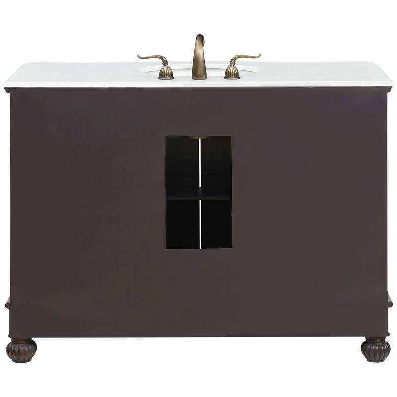 Elegant Lighting VF-1034-VW Windsor 48" Free Standing Single Basin