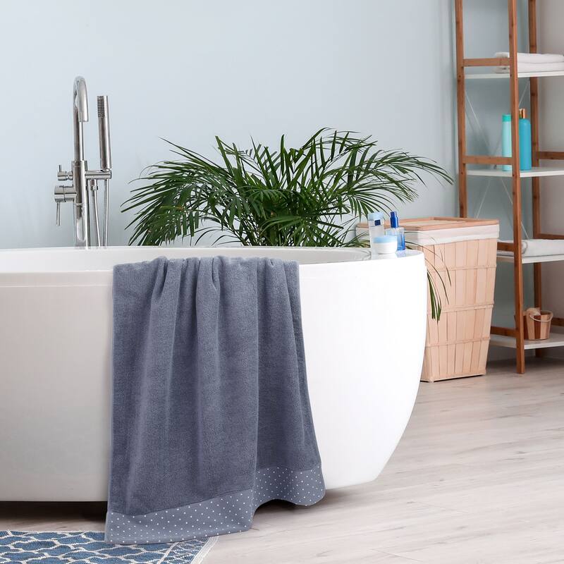 Bath Towel Set 27"x54" Cotton Soft 600 GSM Absorbent - 27 x 54 inch