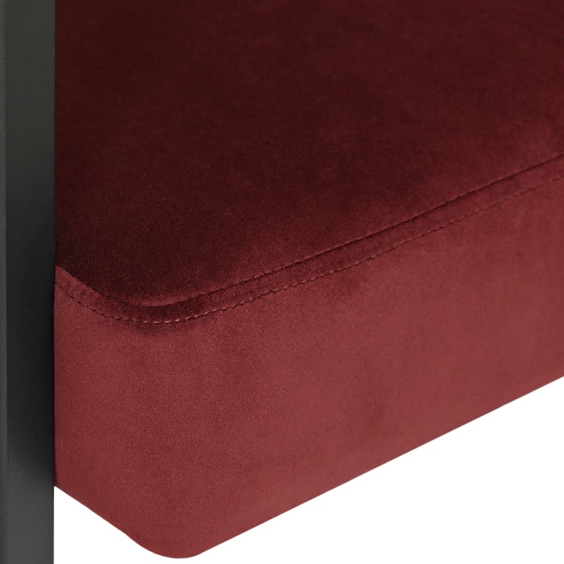 Upholstered Velvet Armchair (Set of 2)