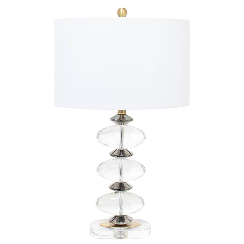Bronson Table Lamp with Crystal Shade