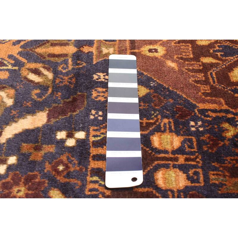 ECARPETGALLERY Hand-knotted Teimani Dark Navy Wool Rug - 3'0 x 5'3