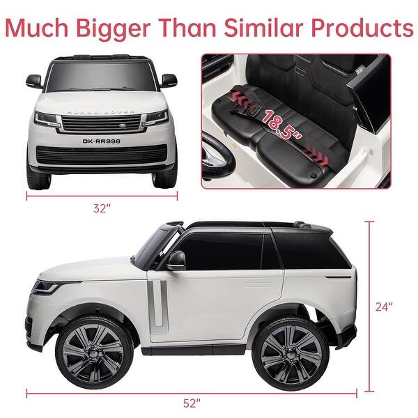 Kids Ride On Car Truck 2 Seater SUV