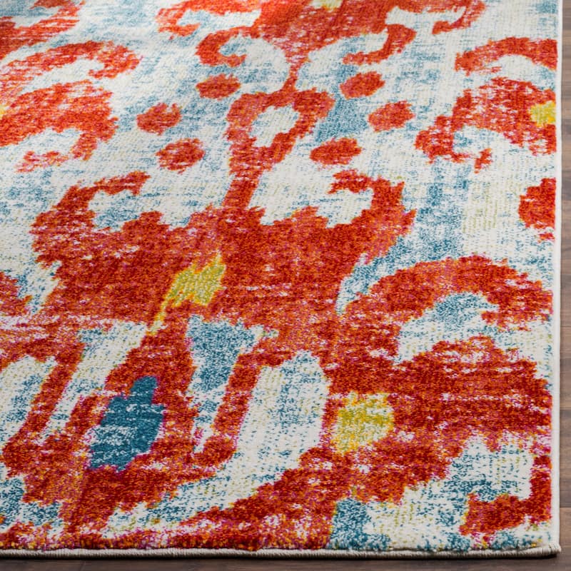 SAFAVIEH Watercolor Isabelle Modern Abstract Rug
