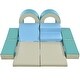 preview thumbnail 24 of 23, 10 in 1 Soft Kids Toddlers Climb and Crawl Foam Activity Playset