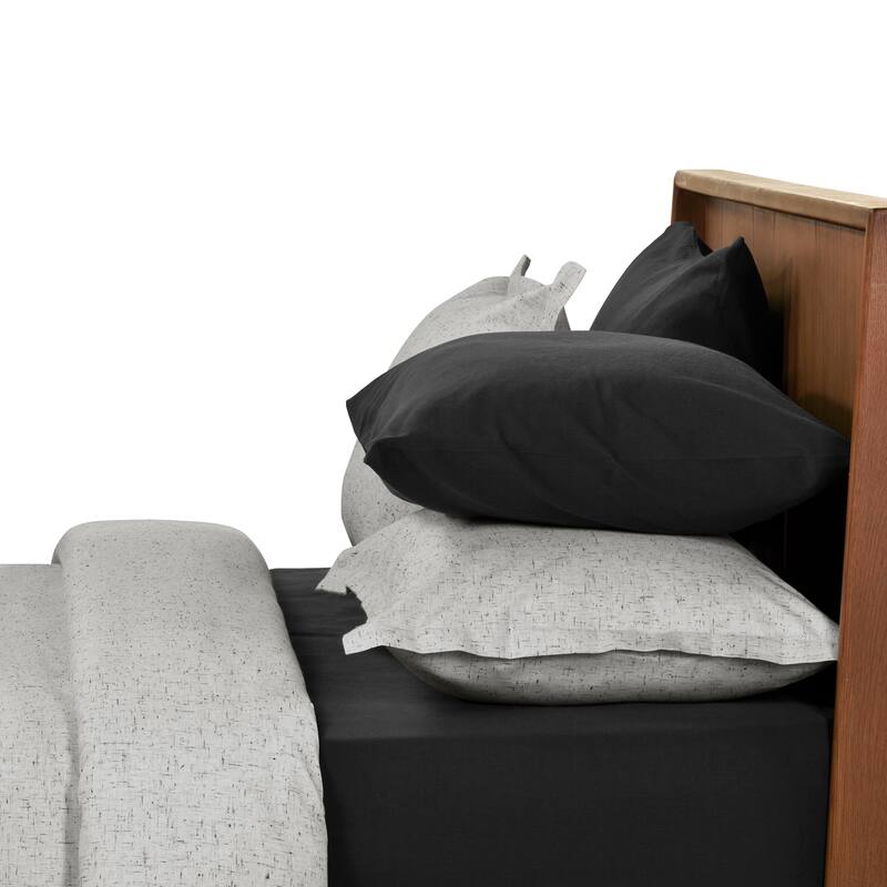 Fine Neppy King Set - Gray