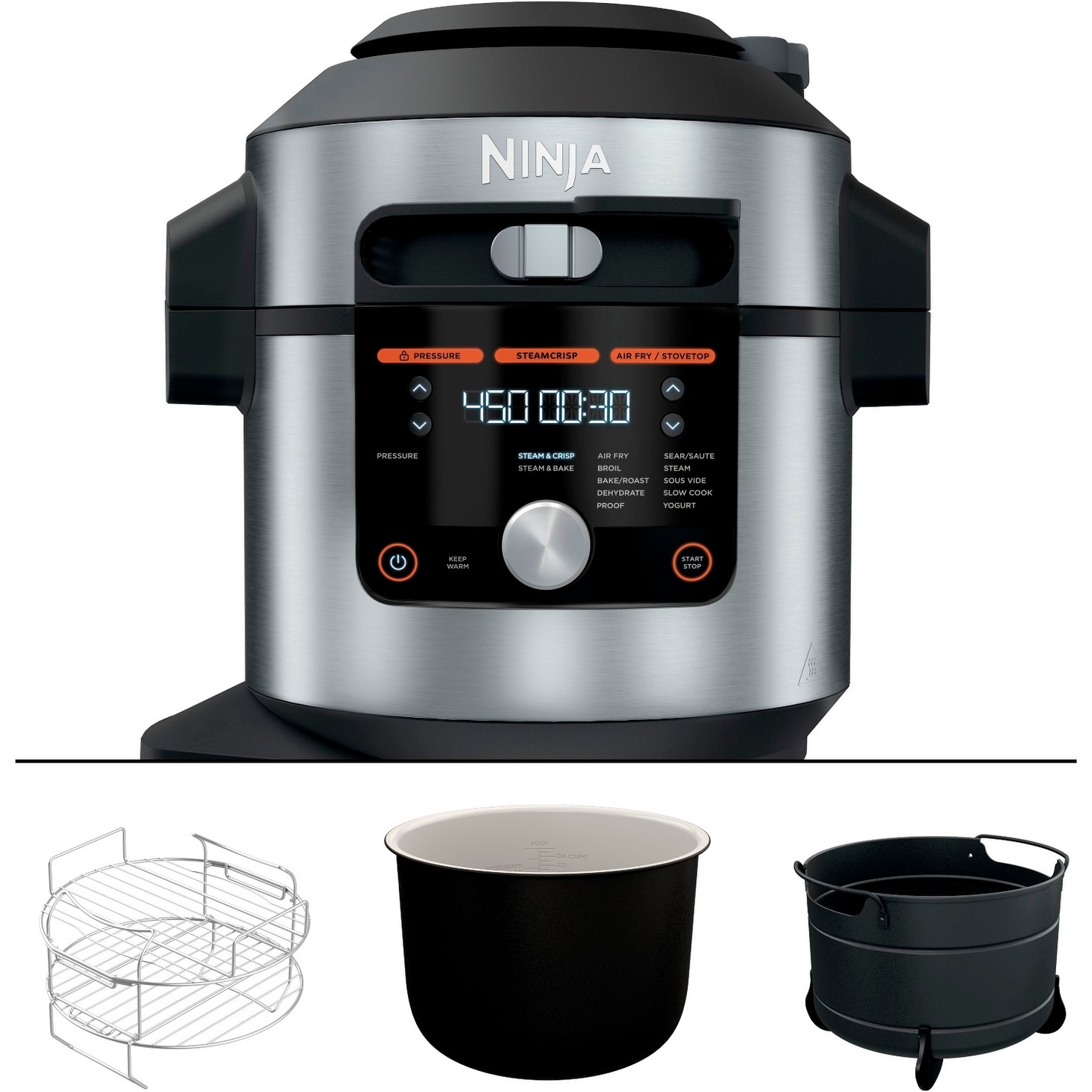 Ninja Foodi 14-in-1 8-qt XL Pressure Cooker Steam Fryer with