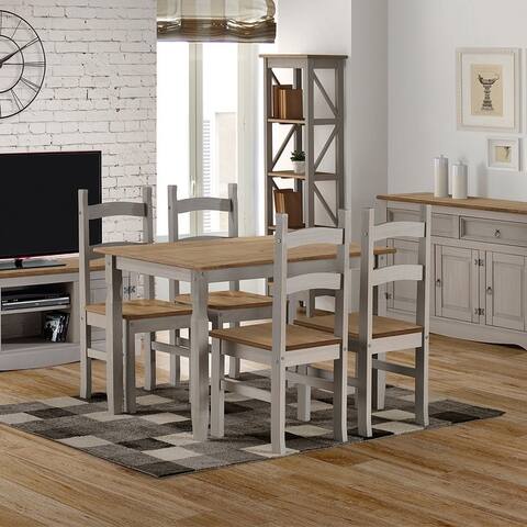 Furniture Dash Corona Collection Solid Wood Dining Chairs (Set of 2)