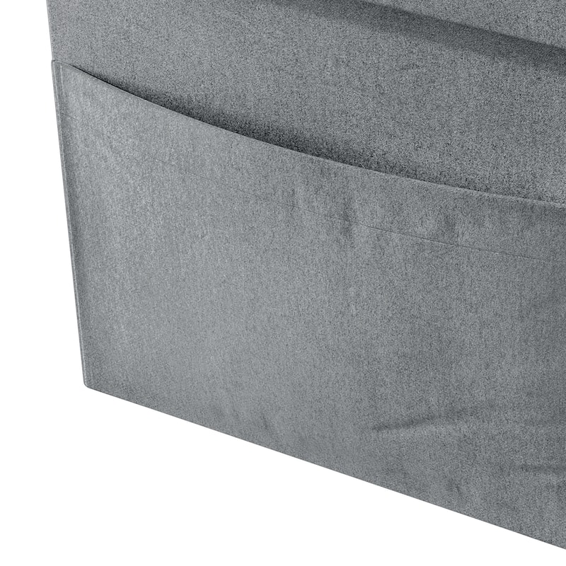 Chico Tufted Upholstered Folding Storage Bench