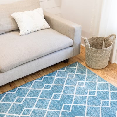 Carson Carrington Salsan Trellis Indoor/Outdoor Area Rug