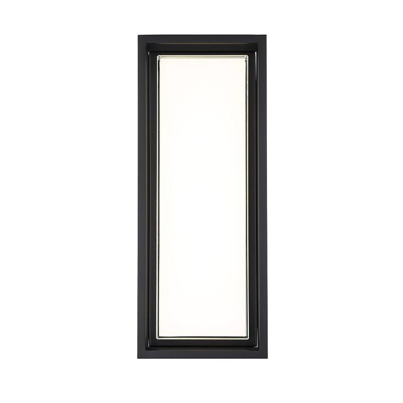 Framed 8in LED Indoor or Outdoor Wall Light 3000K