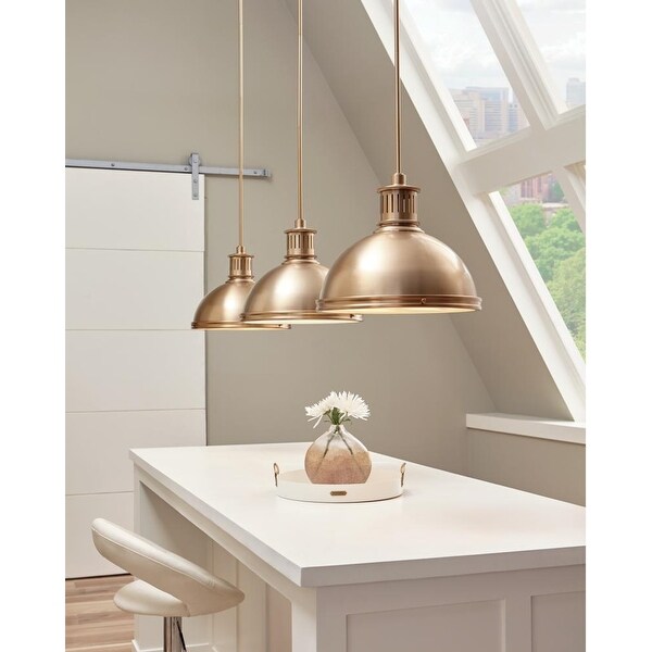 Giuseppe Nine Light Chandelier Brushed Nickel - Exact Size