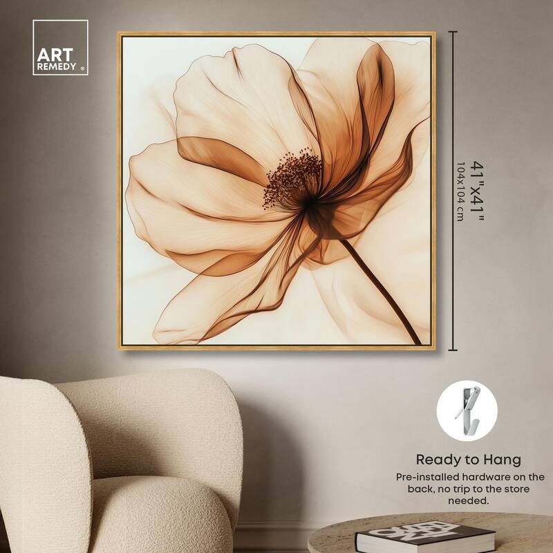 Fragile Elegance II Canvas by Art Remedy