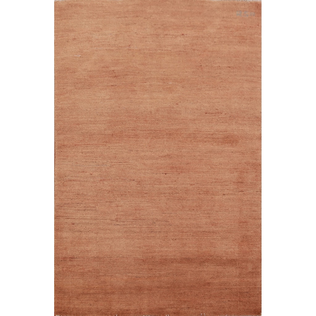 Modern Gabbeh Oriental Rug Handmade Wool Carpet - 3'3" x 5'0"