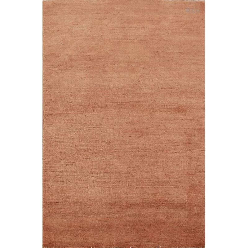 Modern Gabbeh Oriental Rug Handmade Wool Carpet - 3'3" x 5'0"