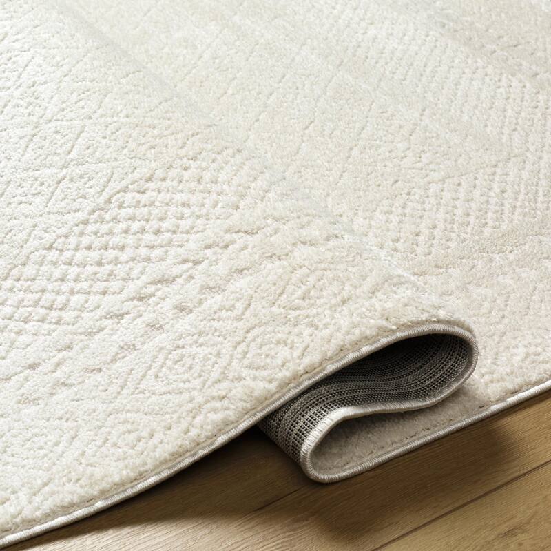 Livabliss Freud Bohemian Bordered Area Rug