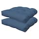 Option Textured Solid Pacific Blue