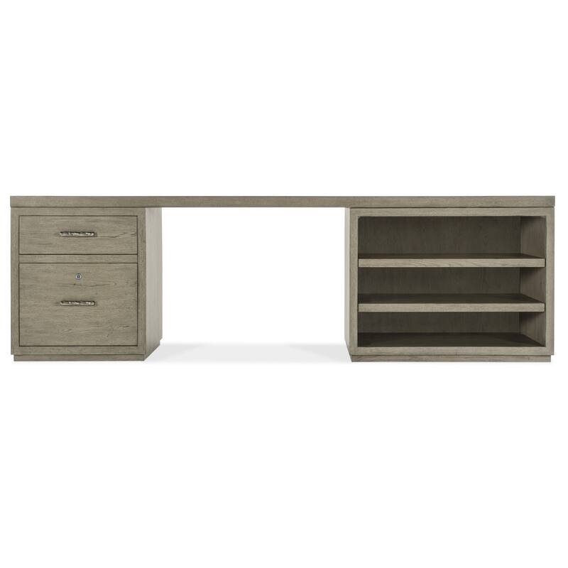 Hooker Furniture 6150-10922 96" Wood Veneer 2 Drawer Writing Desk