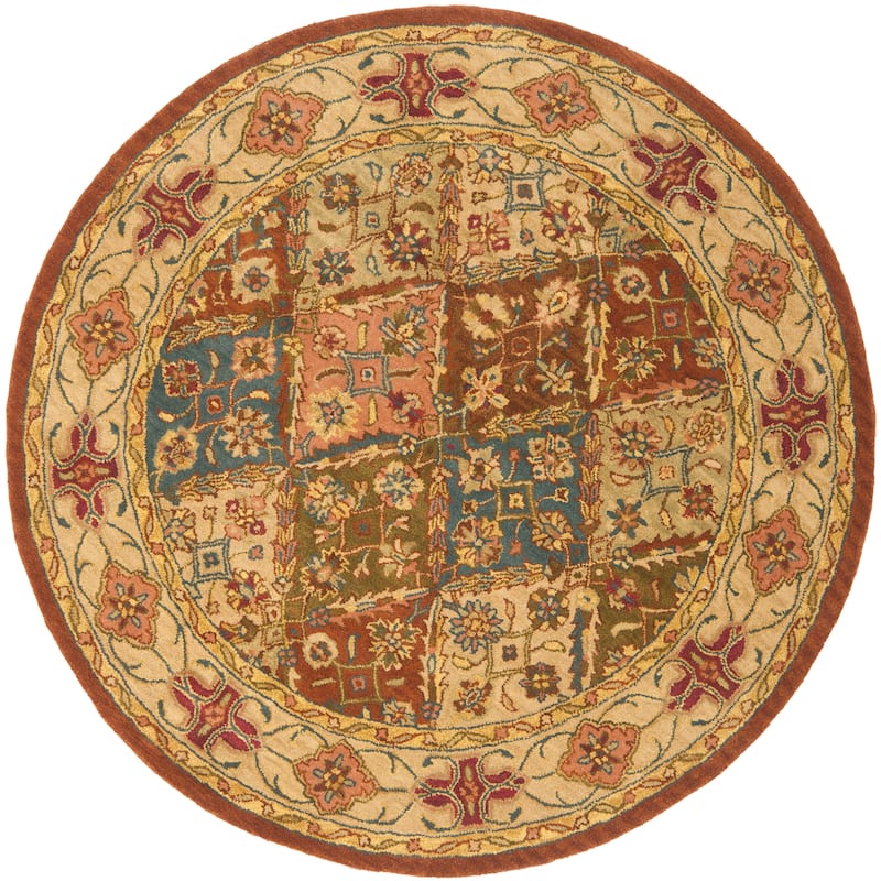 SAFAVIEH Handmade Heritage Chiseko Traditional Oriental Wool Rug