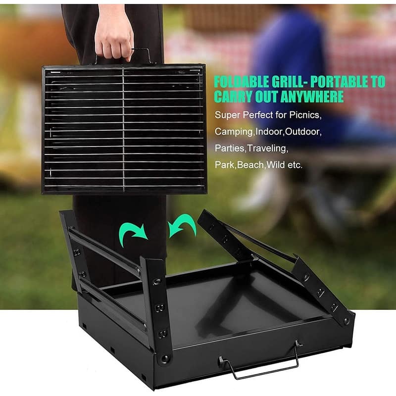 Barbecue Grill Portable BBQ Charcoal Grill Smoker Grill