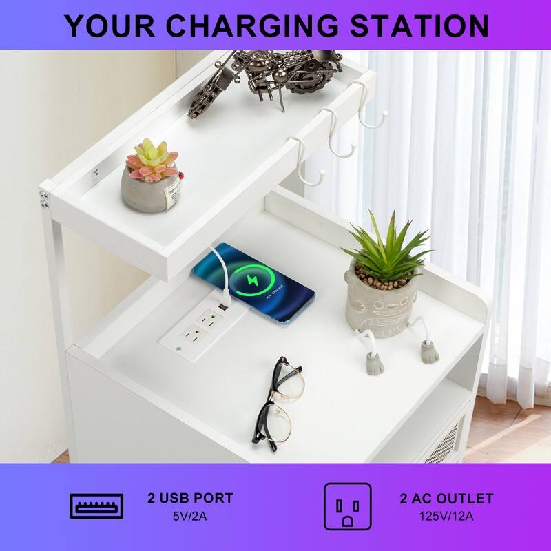 Nightstand With USB