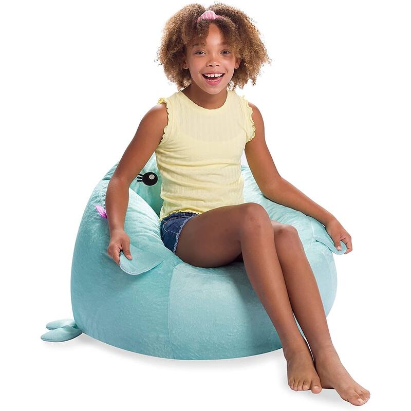 Bean Bag, Soft and Cozy Animal Bean Bag Chair - Child Proof Closure