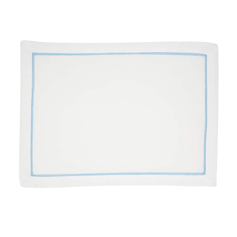 Embroidered Line Design Placemat (Set of 4) - 14"x20"
