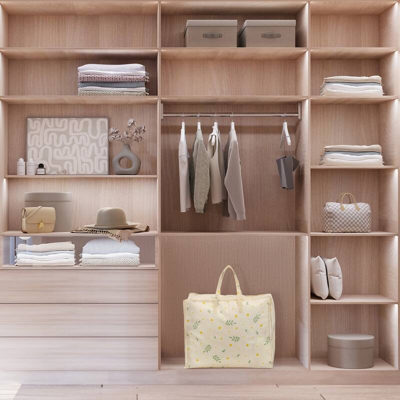 Clothes Storage, 1 Pcs Storage Bags, Moving Bags for Organizing Clothing, Closet Organizers and Storage with Handles
